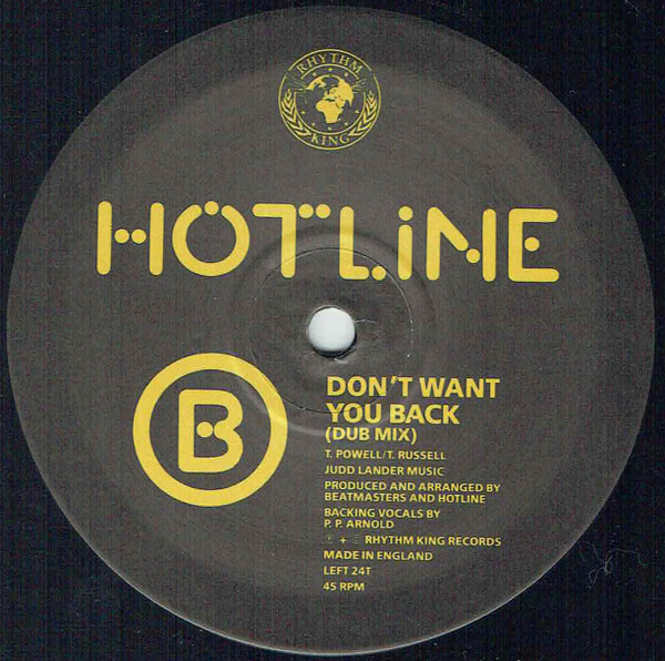 Hotline - Stay Away | Rhythm King (LEFT 24T) - 4