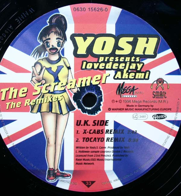 Yosh Presents Lovedeejay Akemi - The Screamer (Remixes) | Smart Records Copenhagen (0630 15626-0) - 4 Yosh Presents Lovedeejay Akemi - The Screamer (Remixes) | Smart Records Copenhagen (0630 15626-0) - 4