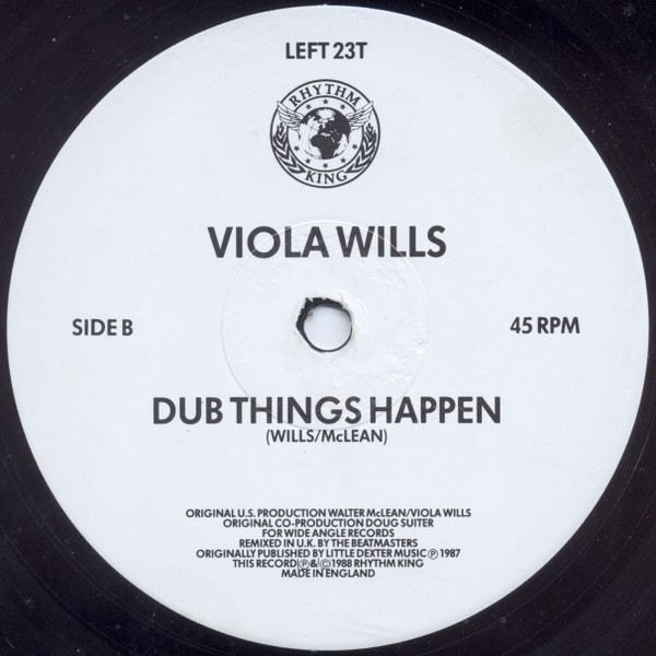 Viola Wills - These Things Happen | Rhythm King (LEFT 23T) - 4