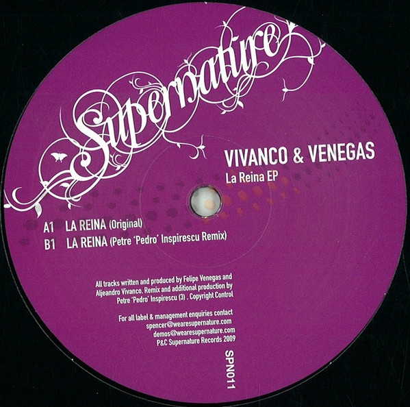 Vivanco & Venegas - La Reina EP | Supernature (SPN011) - 2 Vivanco & Venegas - La Reina EP | Supernature (SPN011) - 2