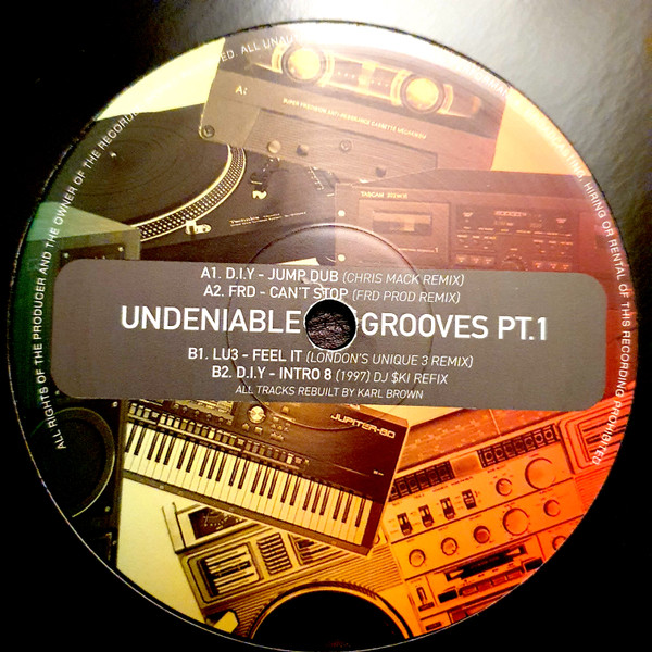 Various - Undeniable Grooves PT.1 | 2tuf 4u Records (2T4U-UNGV1)