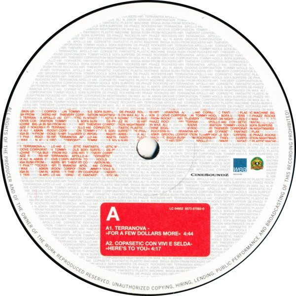 Various - Morricone RMX EP | Downbeat (8573 87582-0) - 2