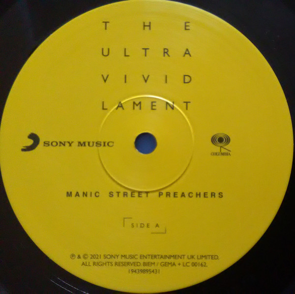 Manic Street Preachers - The Ultra Vivid Lament | Columbia (19439895431) - 3 Manic Street Preachers - The Ultra Vivid Lament | Columbia (19439895431) - 3