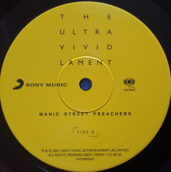 Manic Street Preachers - The Ultra Vivid Lament | Columbia (19439895431) - 4 Manic Street Preachers - The Ultra Vivid Lament | Columbia (19439895431) - 4