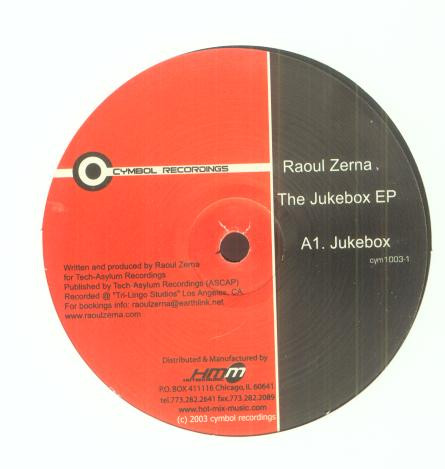 Raoul Zerna - The Jukebox EP | Cymbol Recordings (cym1003-1)