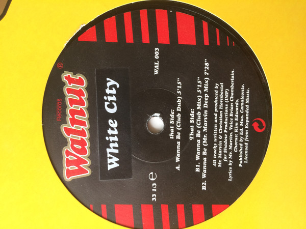 White City - Wanna Be | Walnut Records (WAL 003)