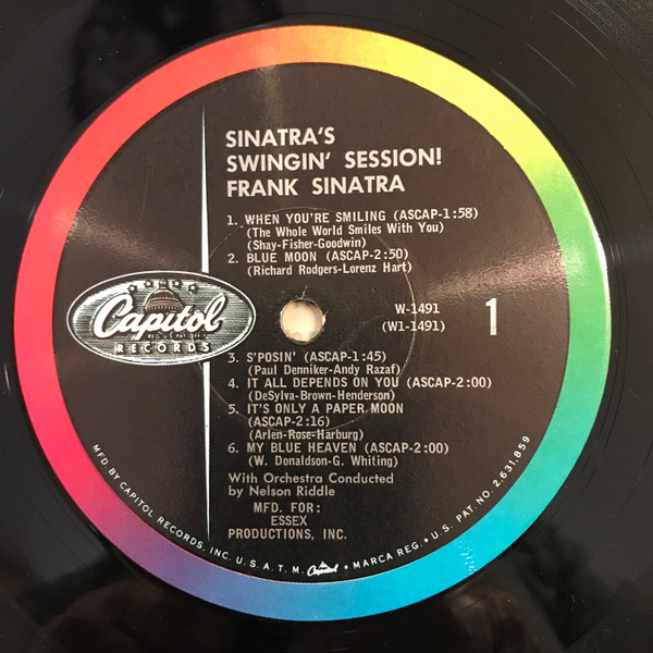 Sinatra's Swingin' Session!!!