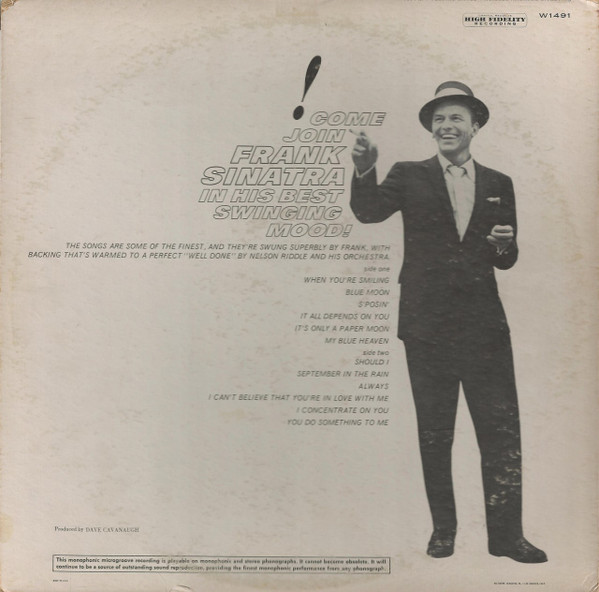 Sinatra's Swingin' Session!!!