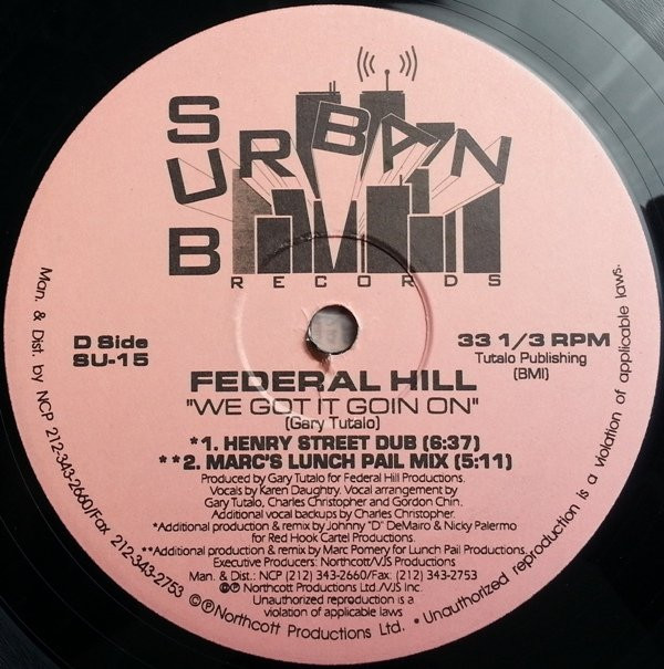Federal Hill - We Got It Goin On | Sub-Urban (SU-15) - 6 Federal Hill - We Got It Goin On | Sub-Urban (SU-15) - 6