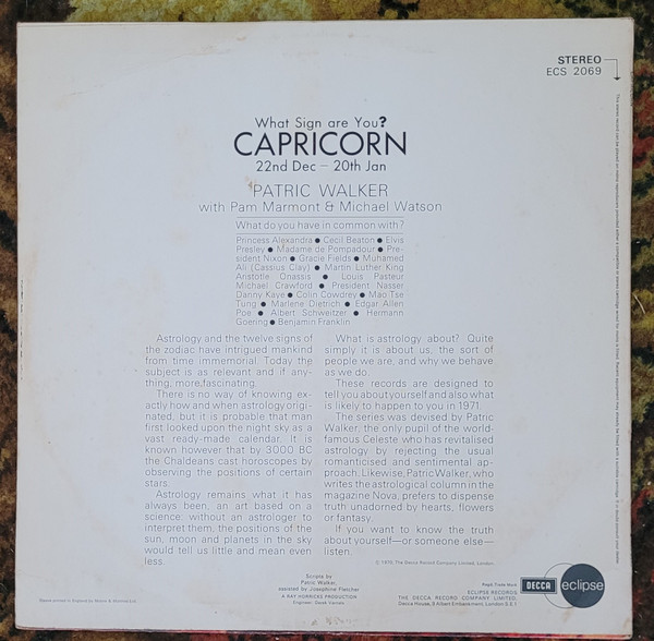 What Sign Are You? Capricorn 22nd Dec - 20th Jan
