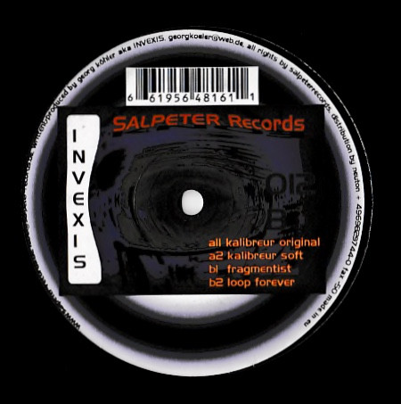 Invexis - Kalibreur | Salpeter Records (KNO312) - main