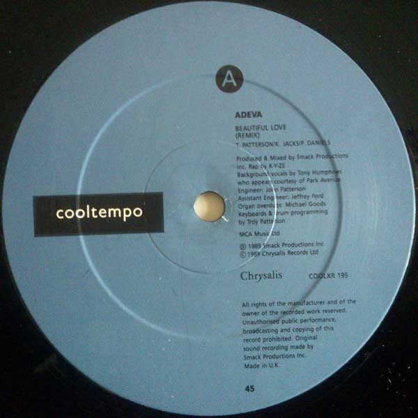 Adeva - Beautiful Love (Remix) | Cooltempo (COOLXR 195) - 3