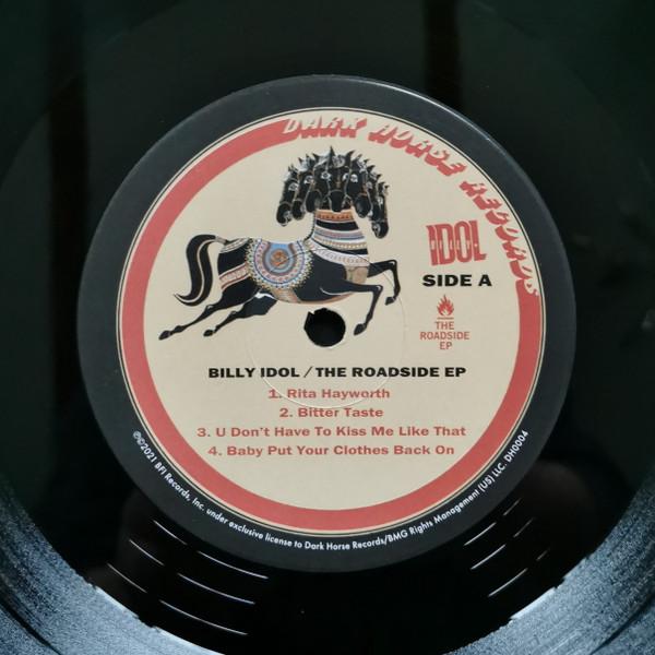 Billy Idol - The Roadside EP | Dark Horse Records (DH0004) - 3