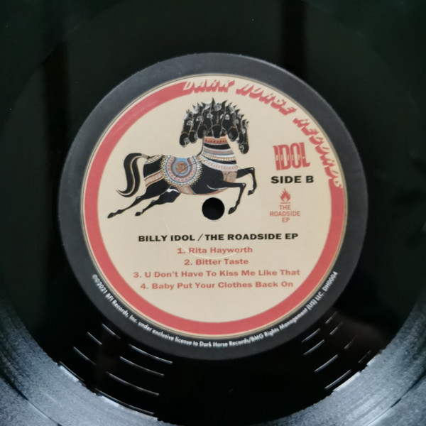 Billy Idol - The Roadside EP | Dark Horse Records (DH0004) - 4