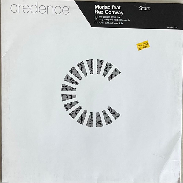 Morjac Feat. Raz Conway - Stars | Credence (12credx 036) - 5 Morjac Feat. Raz Conway - Stars | Credence (12credx 036) - 5