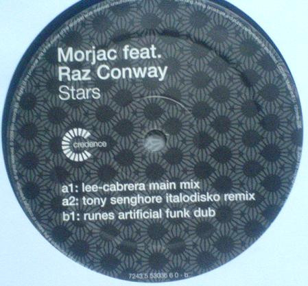 Morjac Feat. Raz Conway - Stars | Credence (12credx 036) - 3 Morjac Feat. Raz Conway - Stars | Credence (12credx 036) - 3