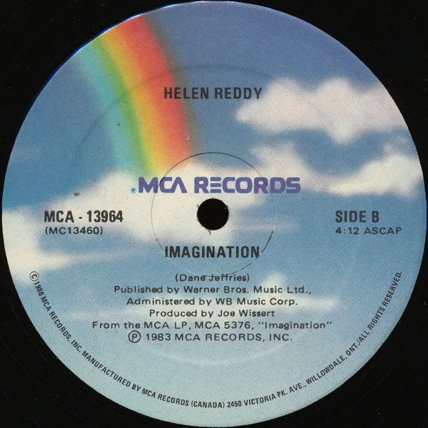 Helen Reddy - Imagination | MCA Records (13964) - 4