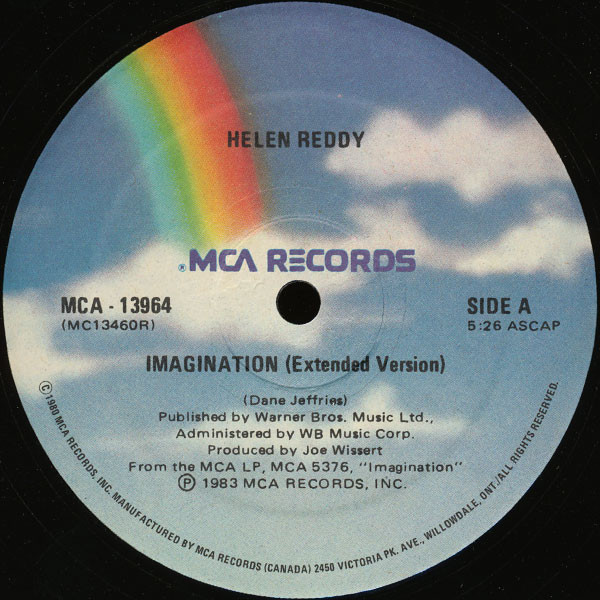 Helen Reddy - Imagination | MCA Records (13964) - 3