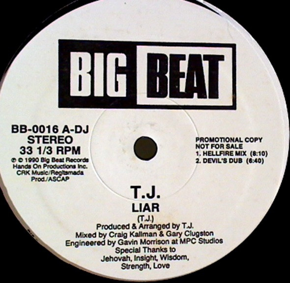 T.J. - Liar | Big Beat (BB-0016 DJ) - main
