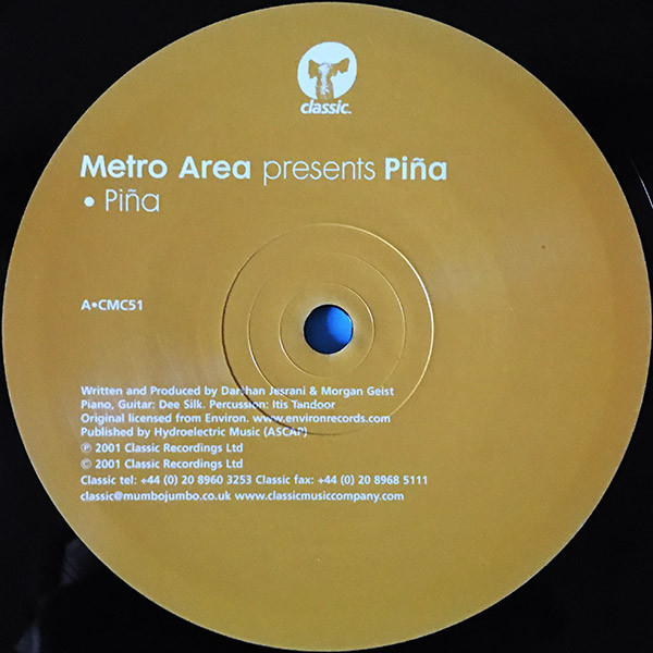 Metro Area - Piña (Original & SWAG Remix) | Classic (CMC51) - 3 Metro Area - Piña (Original & SWAG Remix) | Classic (CMC51) - 3