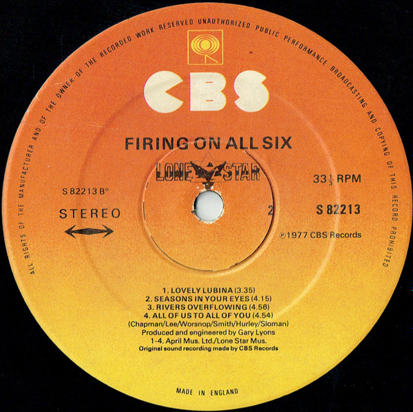 Firing On All Six