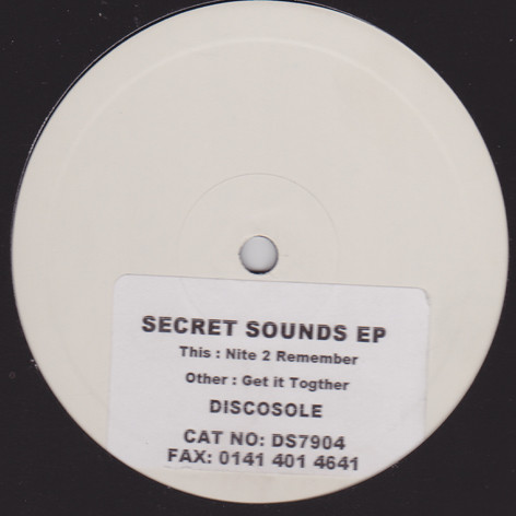 Secret Sounds - Secret Sounds EP | Discosole (DS7904) - 2