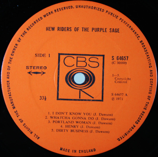 New Riders Of The Purple Sage