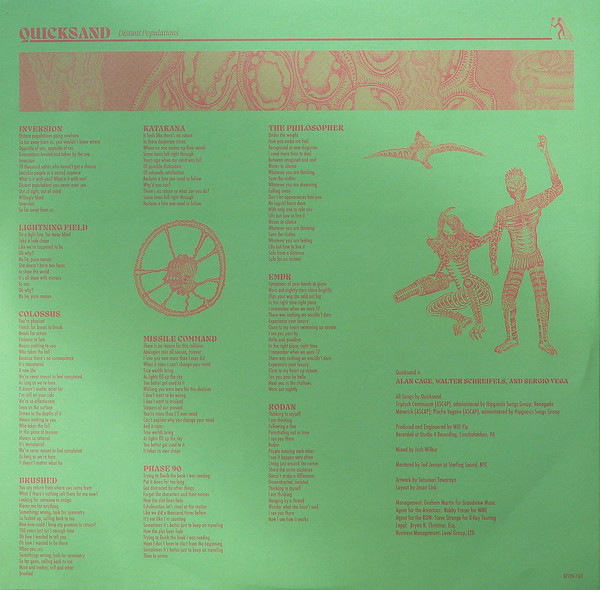 Quicksand - Distant Populations | Epitaph (87726-1) - 4 Quicksand - Distant Populations | Epitaph (87726-1) - 4