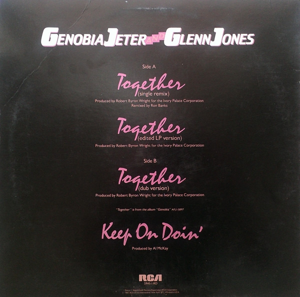 Genobia Jeter And Glenn Jones - Together | RCA Victor (5945-1-RD) - 2 Genobia Jeter And Glenn Jones - Together | RCA Victor (5945-1-RD) - 2