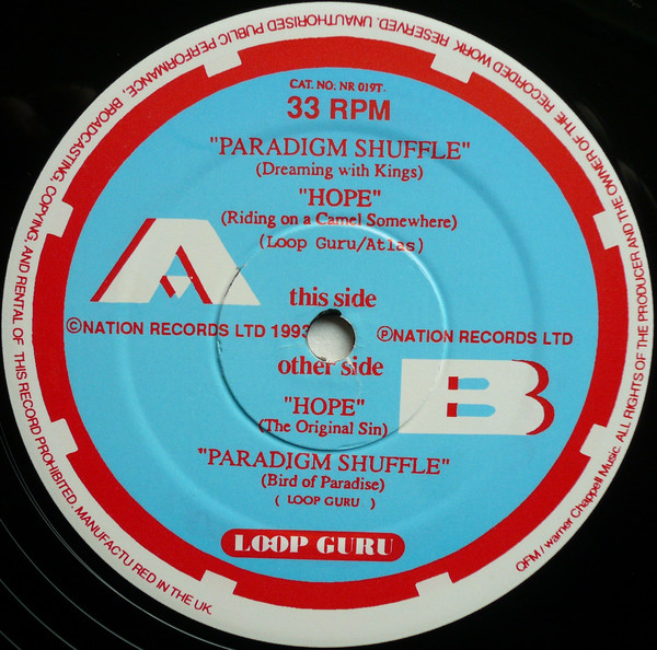 Loop Guru - Paradigm Shuffle / Hope | Nation Records (NR 019T) - 4 Loop Guru - Paradigm Shuffle / Hope | Nation Records (NR 019T) - 4