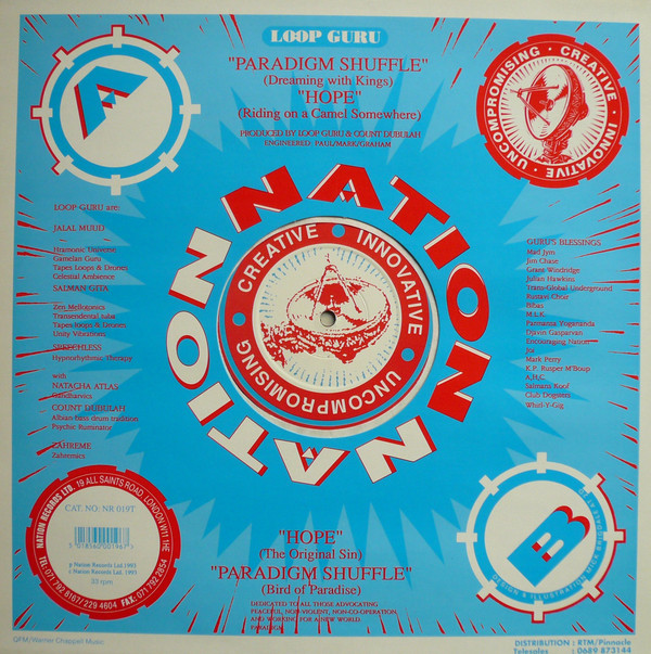Loop Guru - Paradigm Shuffle / Hope | Nation Records (NR 019T) - 2 Loop Guru - Paradigm Shuffle / Hope | Nation Records (NR 019T) - 2