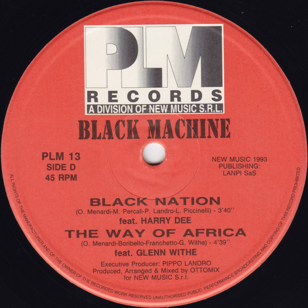 Black Machine - Double Mix | PLM Records (PLM 13) - 6 Black Machine - Double Mix | PLM Records (PLM 13) - 6