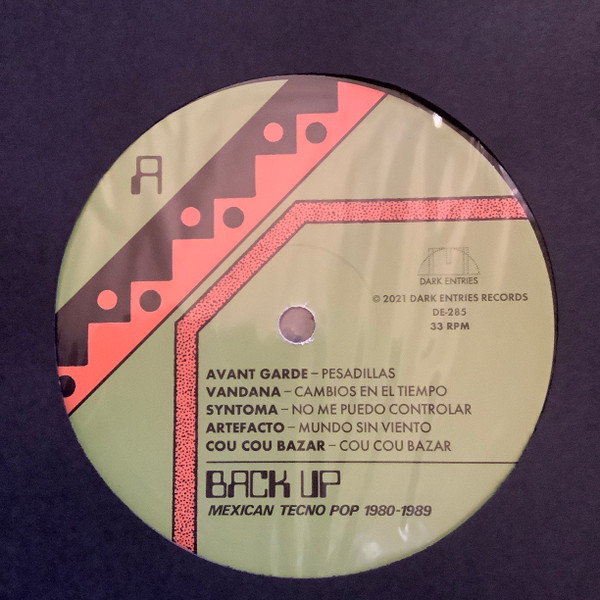Various - Back Up: Mexican Tecno Pop 1980-1989 | Dark Entries (DE-285) - 3 Various - Back Up: Mexican Tecno Pop 1980-1989 | Dark Entries (DE-285) - 3