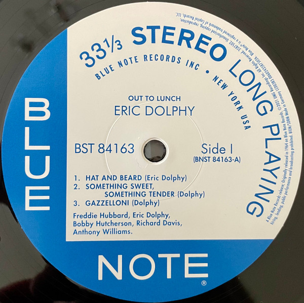 Eric Dolphy - Out To Lunch! LP | Blue Note (3587502) - 3 Eric Dolphy - Out To Lunch! LP | Blue Note (3587502) - 3