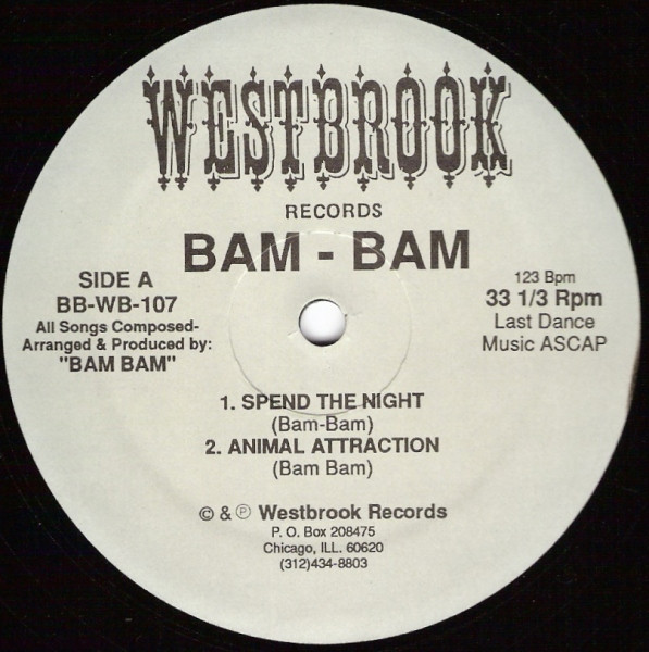 Bam Bam - Spend The Night! | Westbrook Records (BB-WB-107) - 2 Bam Bam - Spend The Night! | Westbrook Records (BB-WB-107) - 2