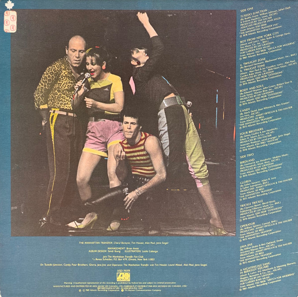 The Manhattan Transfer - The Best Of The Manhattan Transfer | Atlantic (XSD 19319) - 2 The Manhattan Transfer - The Best Of The Manhattan Transfer | Atlantic (XSD 19319) - 2
