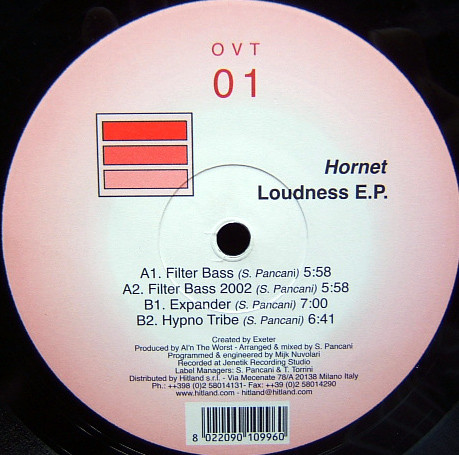 Hornet - Loudness E.P. | Overtone Records (OVT01)