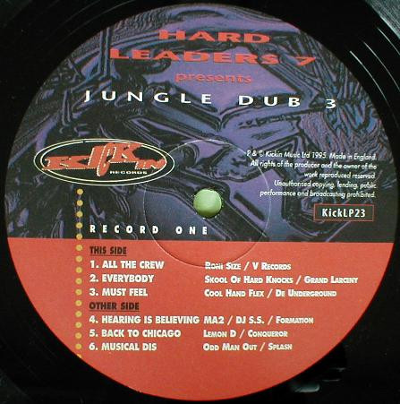 Various - Hard Leaders 7 - Jungle Dub•3 | Kickin Records (KickLP23) - 3 Various - Hard Leaders 7 - Jungle Dub•3 | Kickin Records (KickLP23) - 3