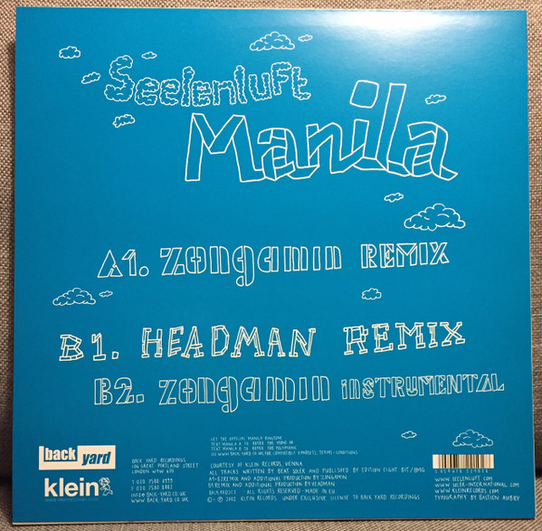 Seelenluft - Manila | Back Yard Recordings (BACK10DJC2) - 4
