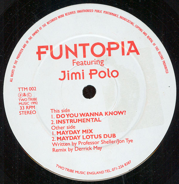 Funtopia Featuring Jimi Polo - Do You Wanna Know? | Two Tribe Music (TTM 002)