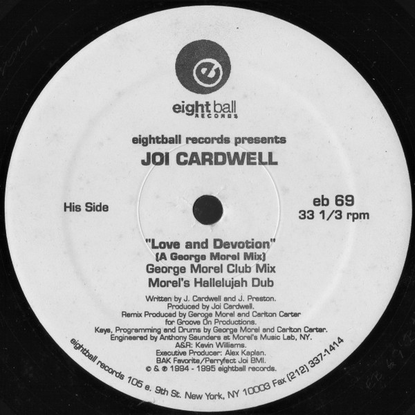Joi Cardwell - Love And Devotion | Eightball Records (EB69) - 5 Joi Cardwell - Love And Devotion | Eightball Records (EB69) - 5