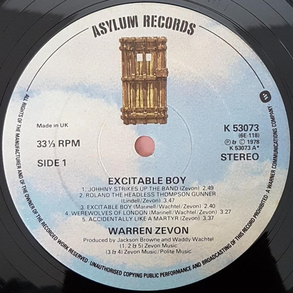 Excitable Boy