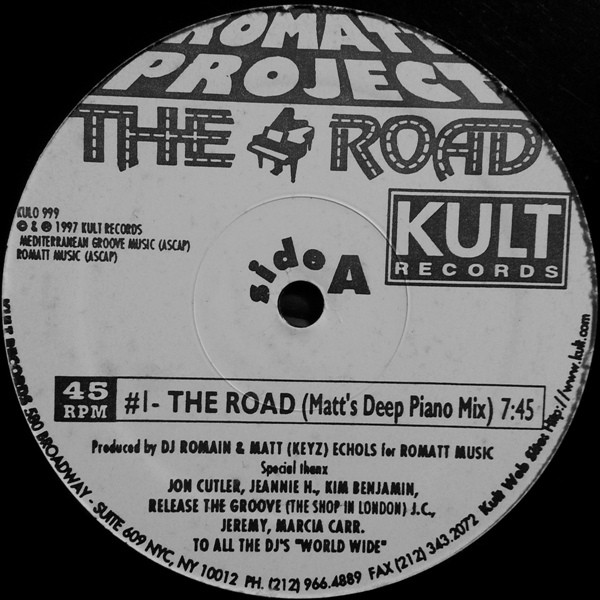 Romatt - The Road | Kult Records (KULO 999)