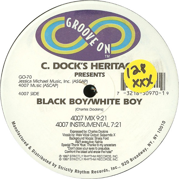 C. Dock's Heritage - Black Boy / White Boy | Groove On (GO-70) - main C. Dock's Heritage - Black Boy / White Boy | Groove On (GO-70) - main