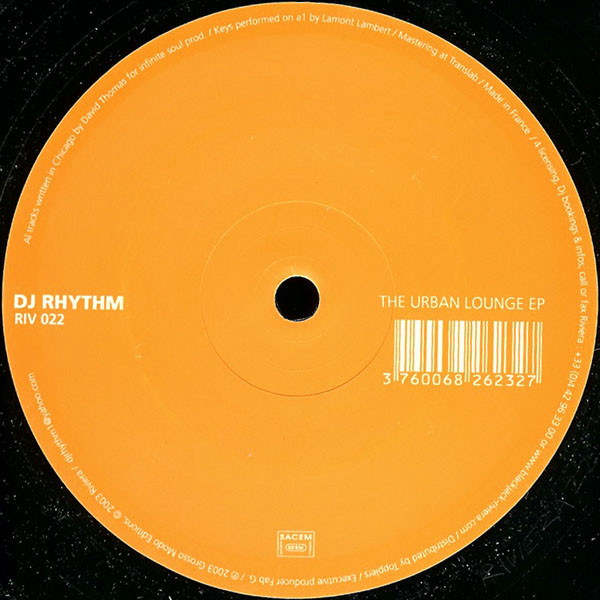 DJ Rhythm - The Urban Lounge EP | Riviera (RIV 022)