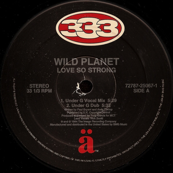 Wild Planet - Love So Strong | ä (72787-25067-1) - 2 Wild Planet - Love So Strong | ä (72787-25067-1) - 2