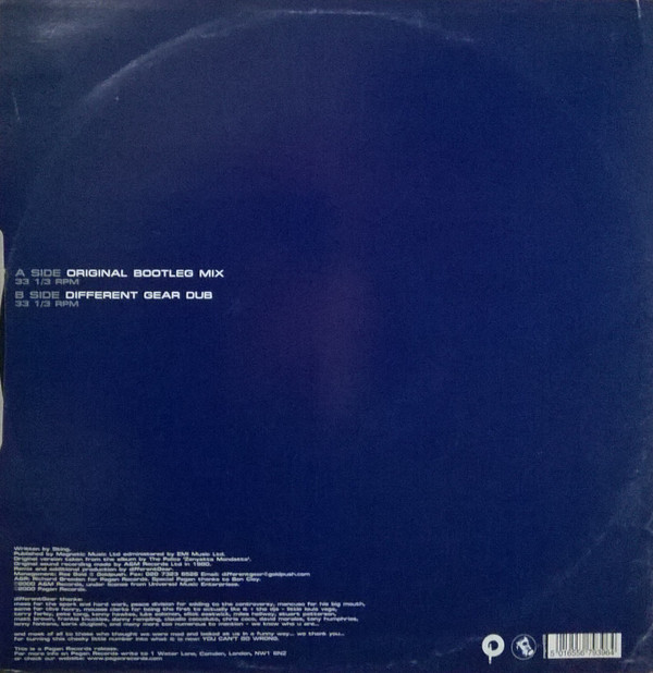 Different Gear Vs. The Police - When The World Is Running Down (You Can't Go Wrong) | Pagan (PAGAN 039) - 2