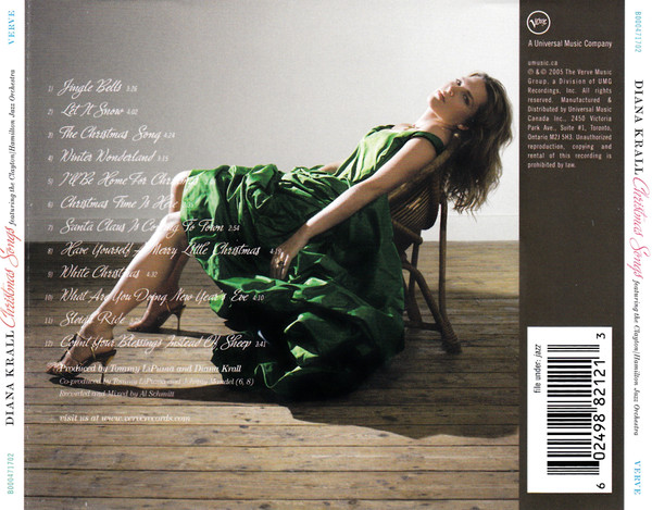 Diana Krall Featuring The Clayton/Hamilton Jazz Orchestra - Christmas Songs | Verve Records (B000471702) - 2 Diana Krall Featuring The Clayton/Hamilton Jazz Orchestra - Christmas Songs | Verve Records (B000471702) - 2