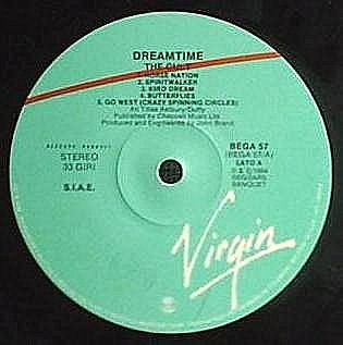 The Cult - Dreamtime | Virgin (BEGA 57) - 4 The Cult - Dreamtime | Virgin (BEGA 57) - 4