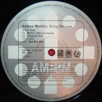 Bring Me Love (Mark Picchiotti Mixes)